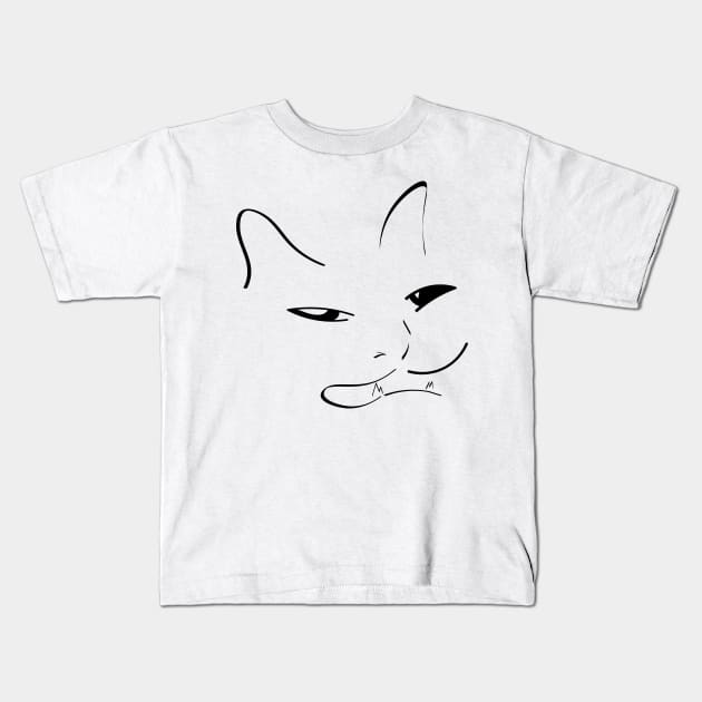 Mid Sneeze Kids T-Shirt by LayeredButter